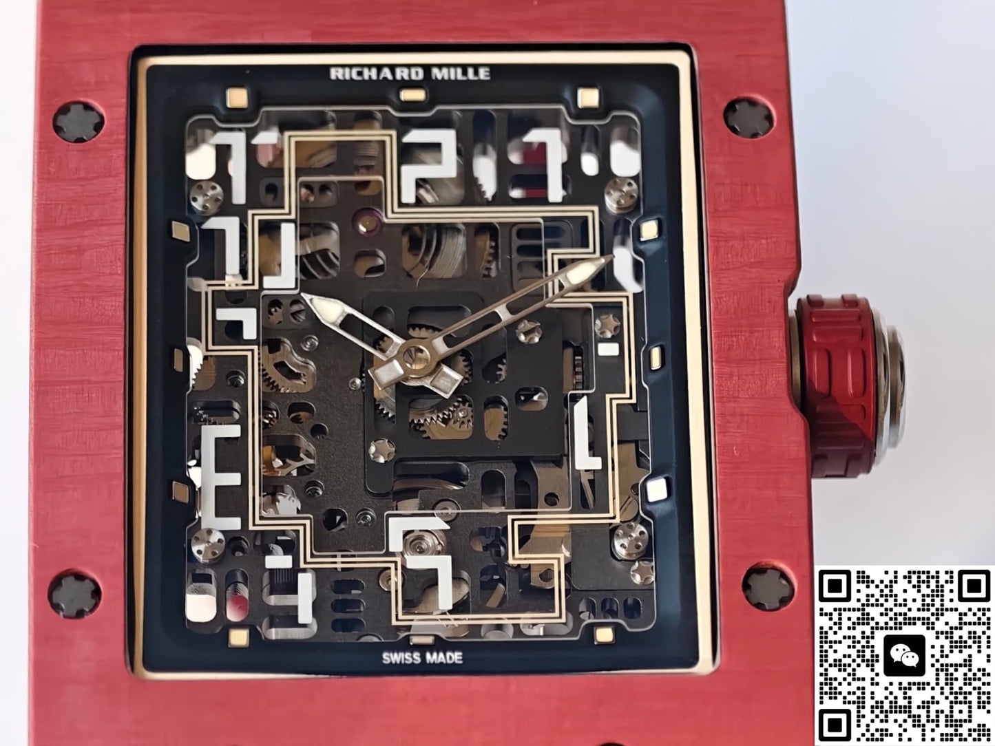 Richard Mille RM16-02 UMI Factory Rubber Strap