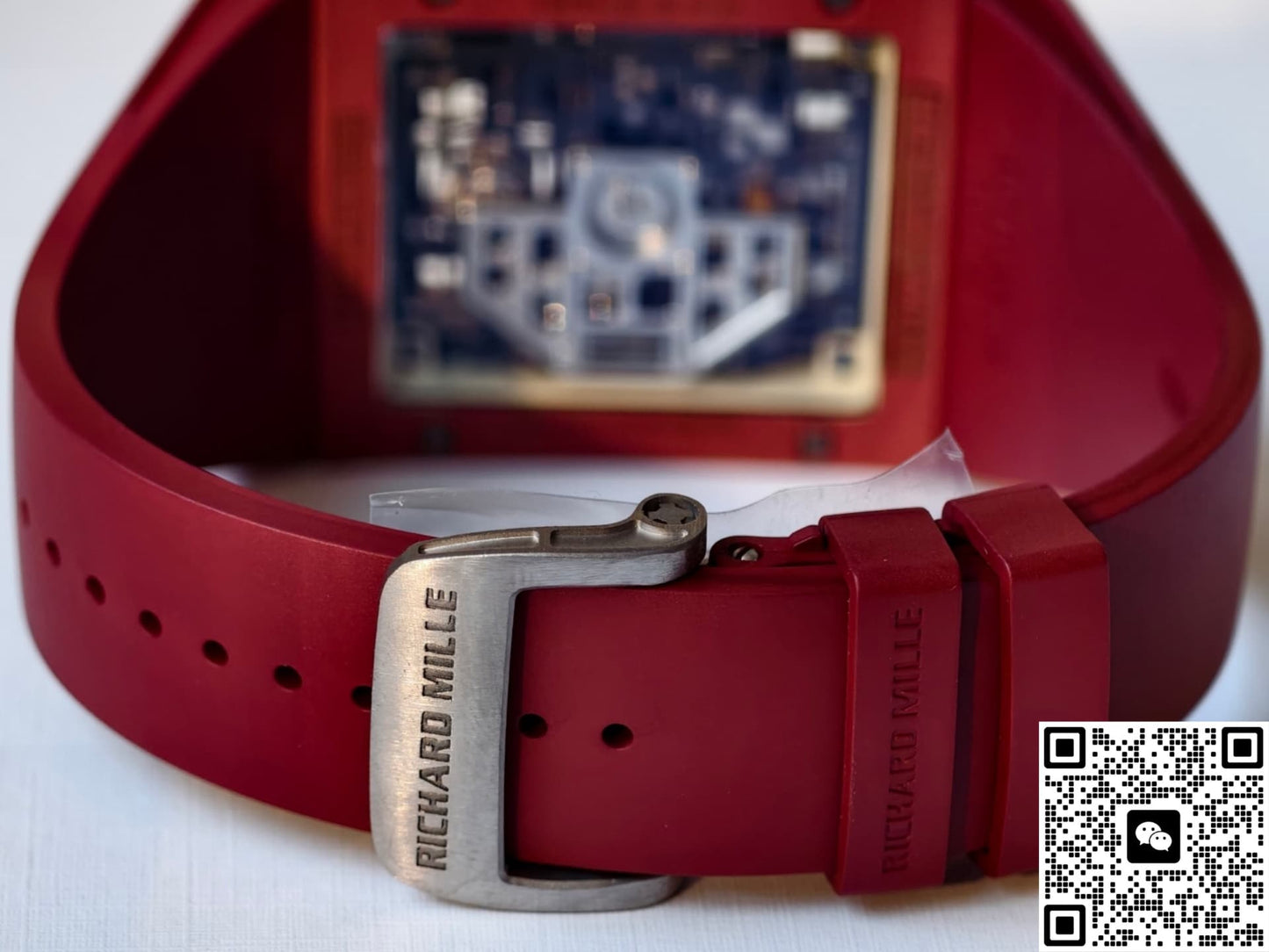 Richard Mille RM16-02 UMI Factory Rubber Strap