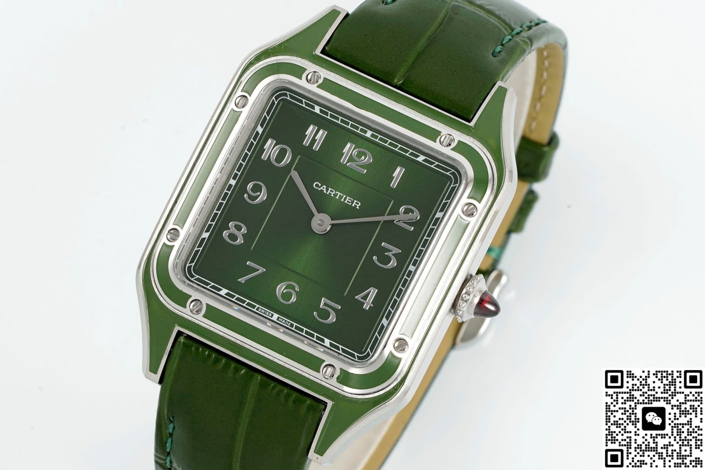 Cartier Santos WGSA0096 AF Factory Square Dial