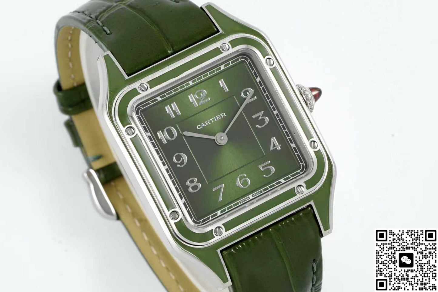 Cartier Santos WGSA0096 AF Factory Square Dial