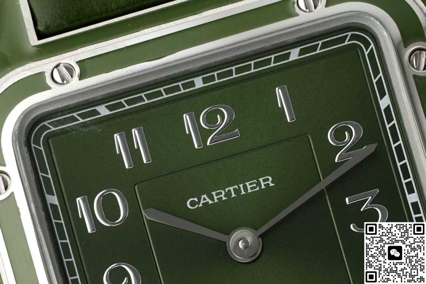Cartier Santos WGSA0096 AF Factory Square Dial