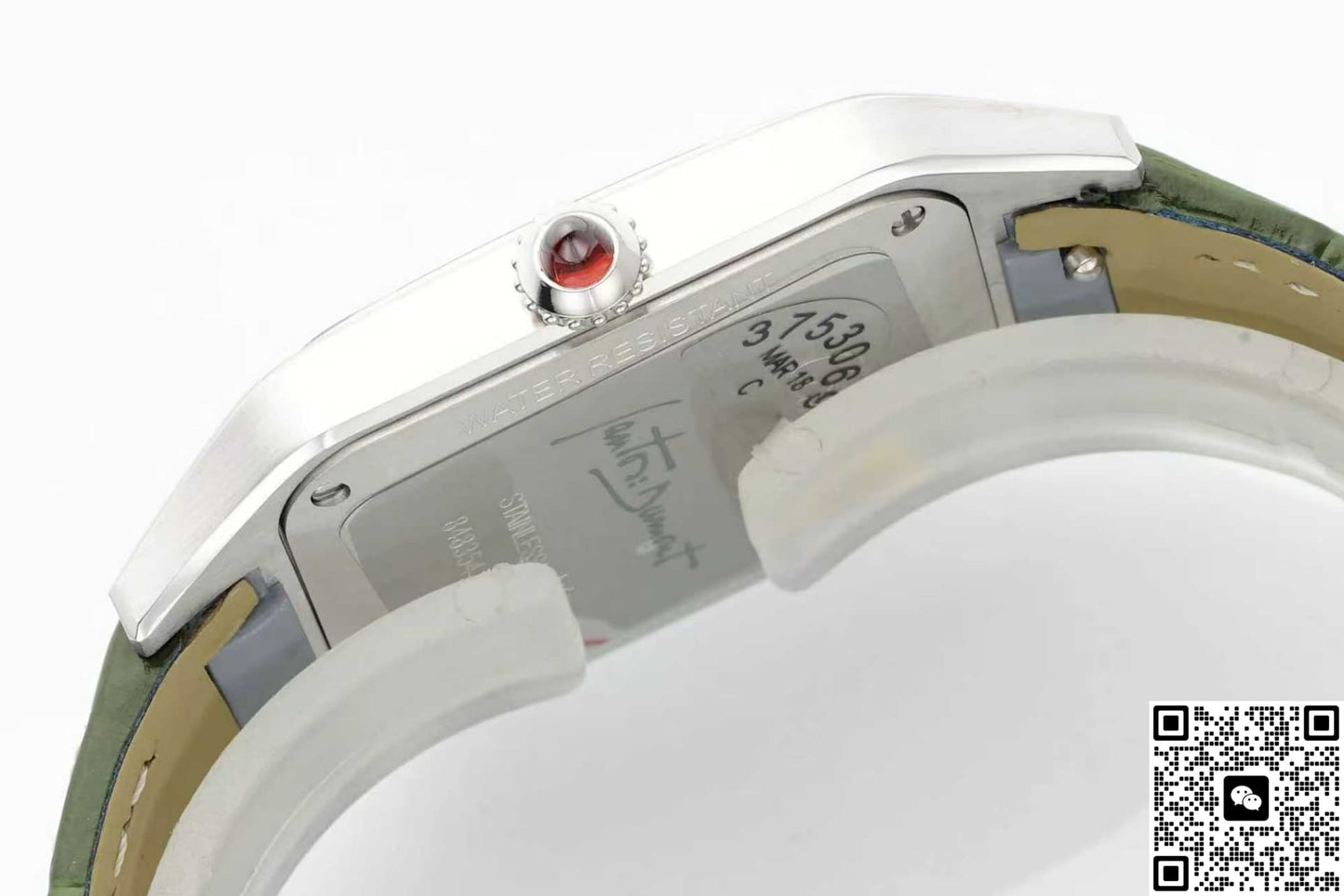 Cartier Santos WGSA0096 AF Factory Square Dial