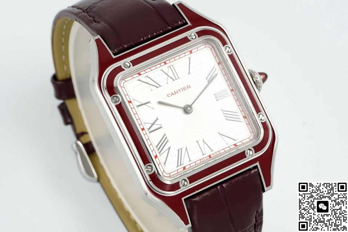 Cartier Santos WGSA0053 AF Factory Alligator Leather