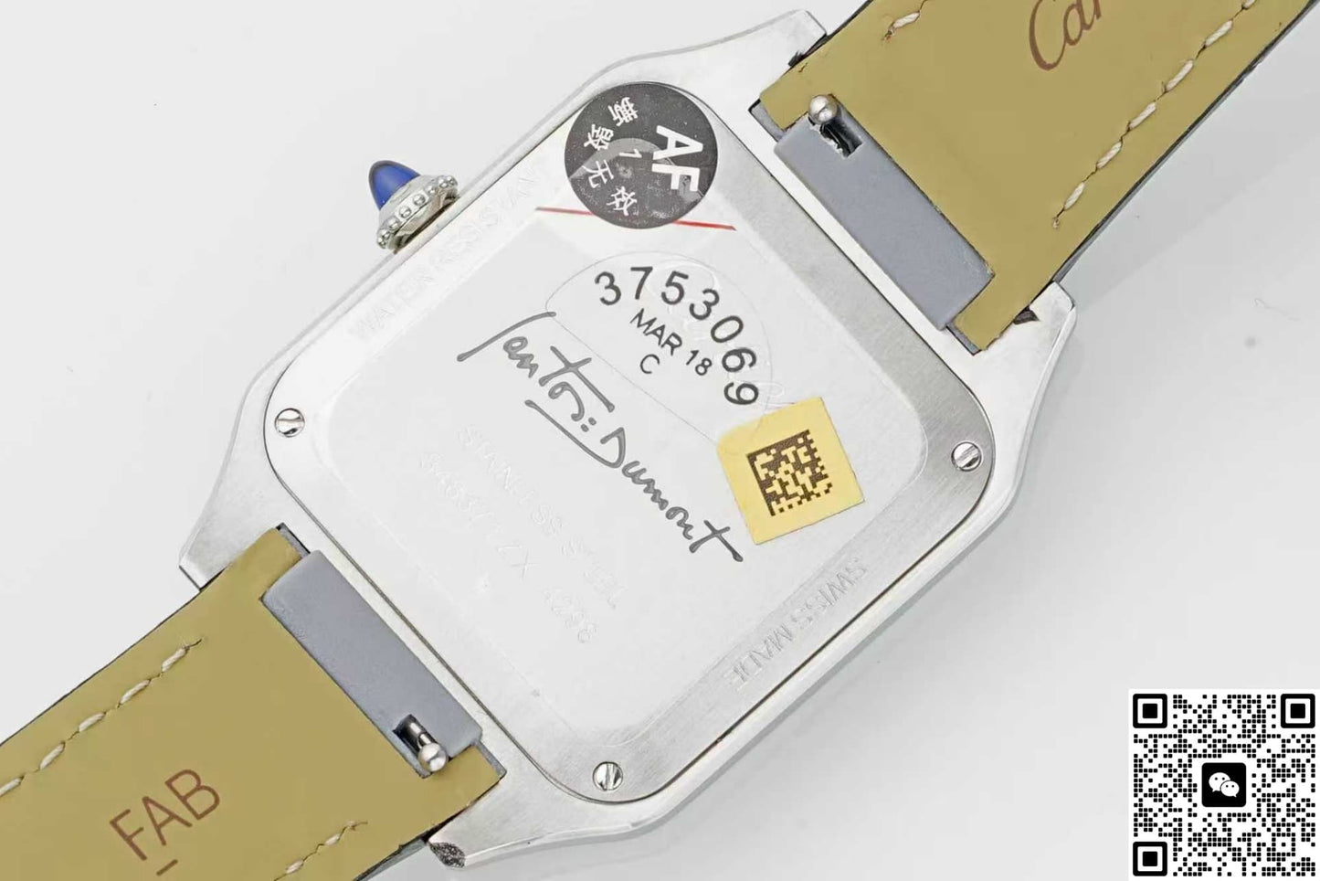 Cartier Santos WSSA0046 AF Factory Stainless Steel Case