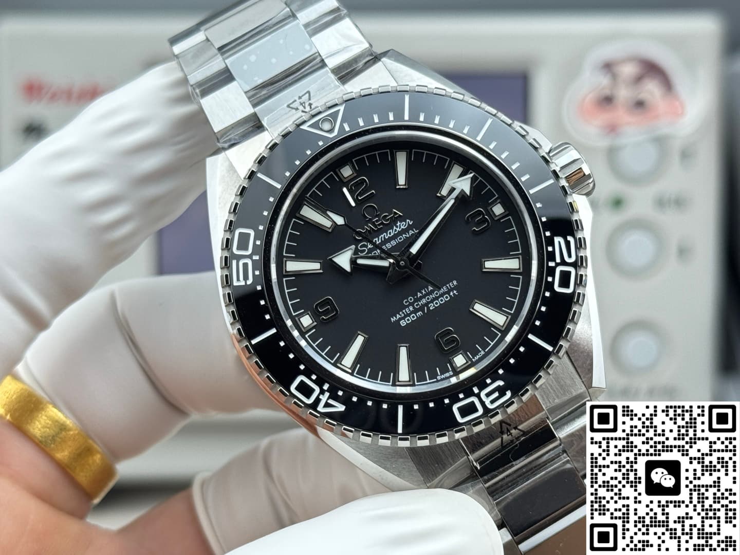 Omega Seamaster 217.30.42.21.01.001 VS+ Factory Folding clasp