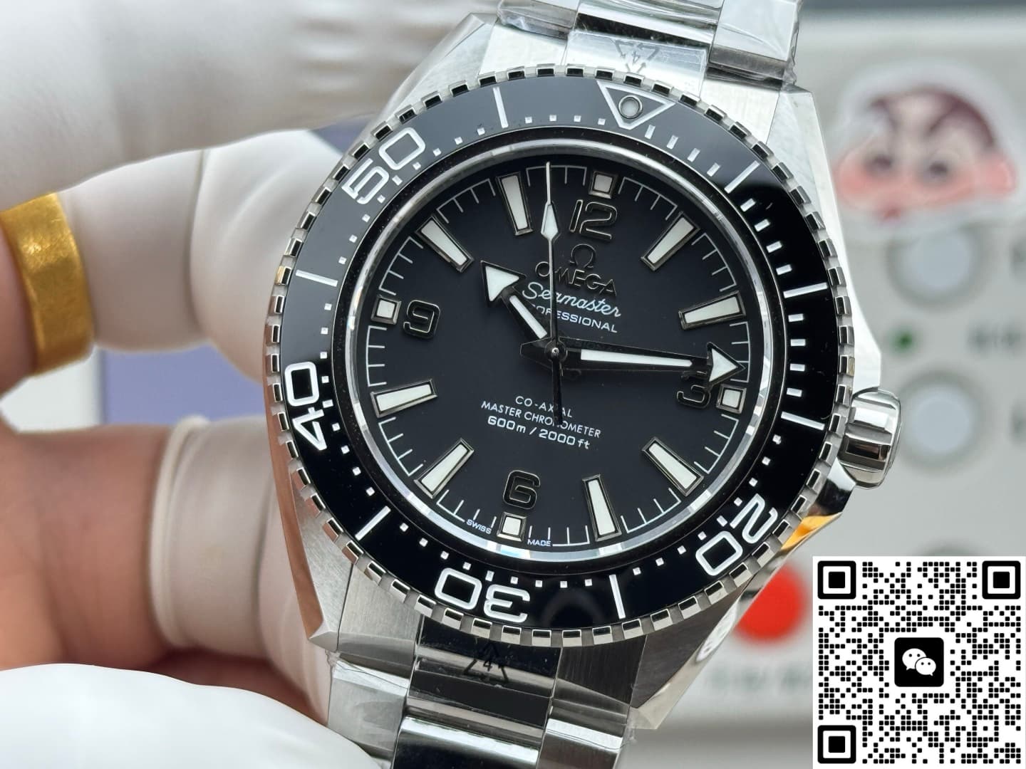 Omega Seamaster 217.30.42.21.01.001 VS+ Factory Folding clasp