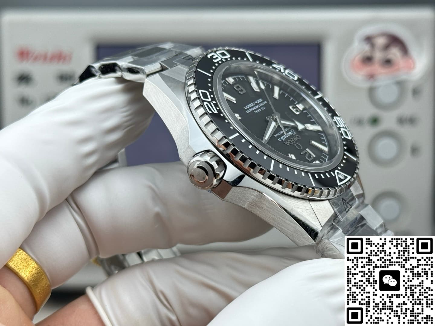 Omega Seamaster 217.30.42.21.01.001 VS+ Factory Folding clasp