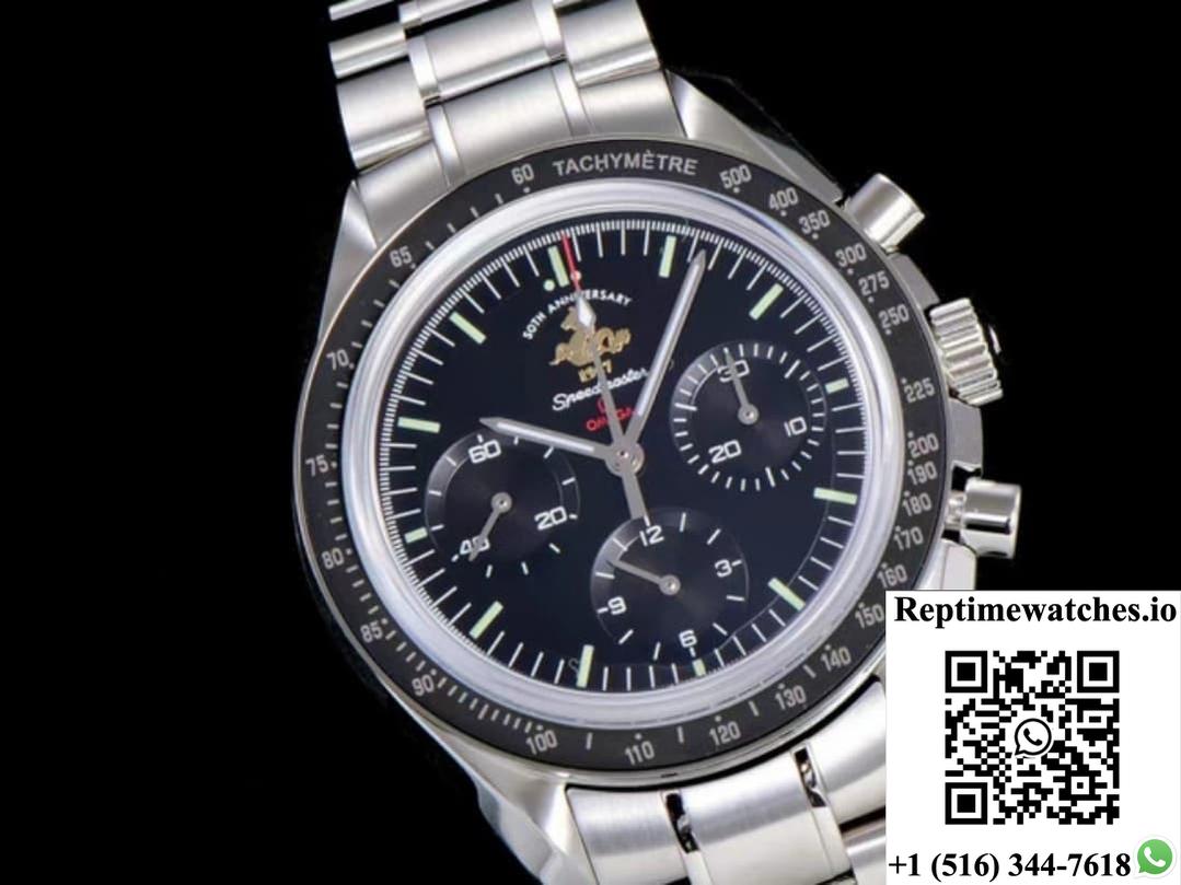 Omega Speedmaster 311.30.42.30.01.001 OM Factory Black Dial