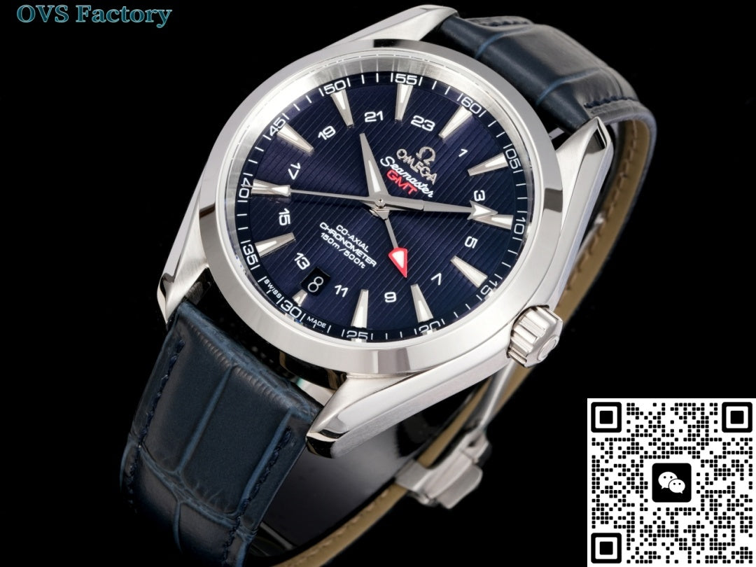 Omega Seamaster 231.13.43.22.03.001 OVS Factory Alligator Leather Strap