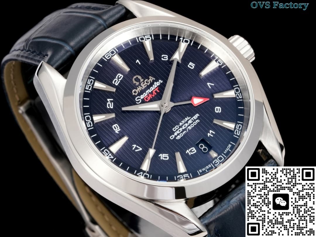 Omega Seamaster 231.13.43.22.03.001 OVS Factory Alligator Leather Strap
