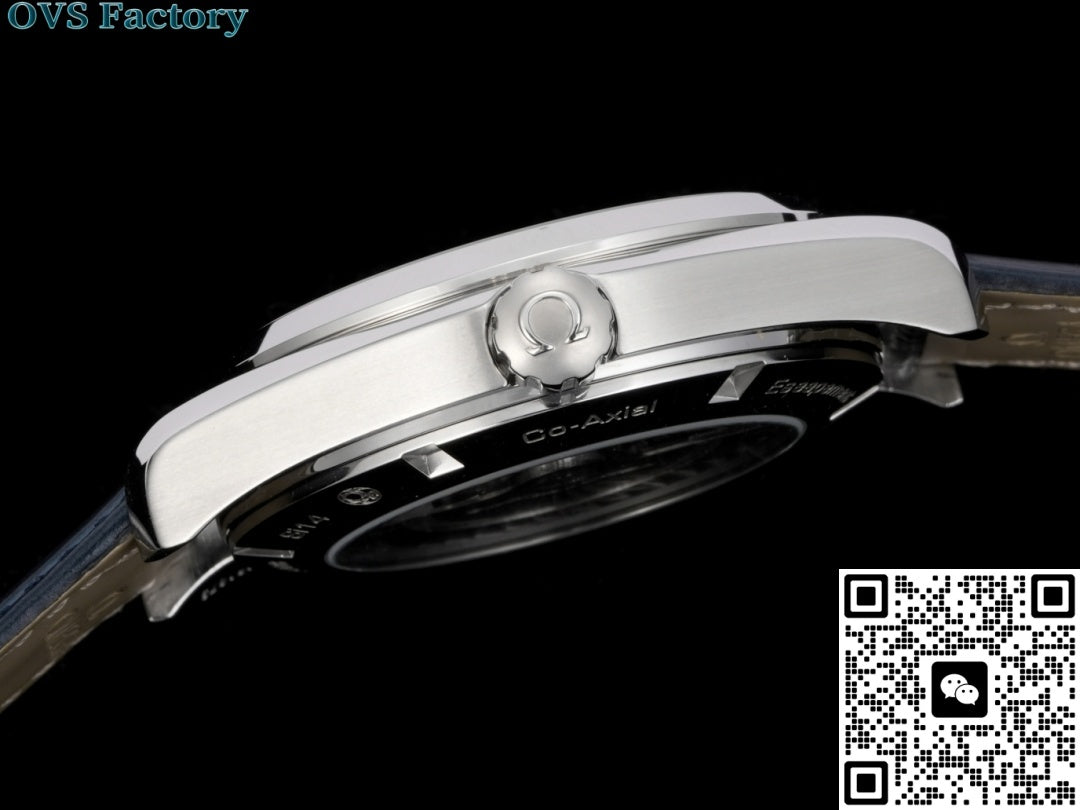 Omega Seamaster 231.13.43.22.03.001 OVS Factory Alligator Leather Strap