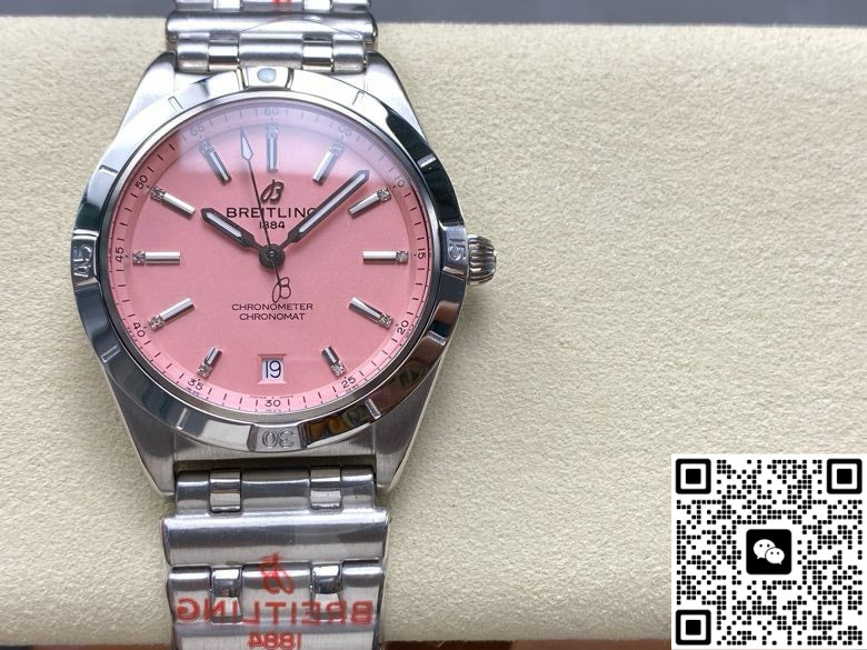 Breitling Chronomat A77310101K1A1 BLS Factory Date Display