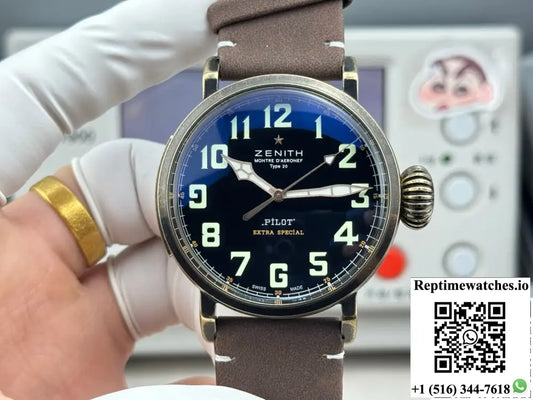 Zenith Pilot 29.2430.679-21.C753 V+ Factory Bronze Case