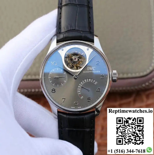 ZF Factory IWC Portuguese Tourbillon IW504210 Anthracite Dial - Watches