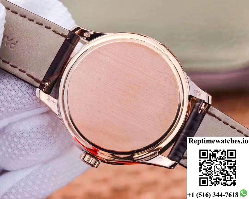 Zf Factory Patek Philippe Calatrava Rose Gold 5227R-001 Flip Back Version-Rep Time Watches